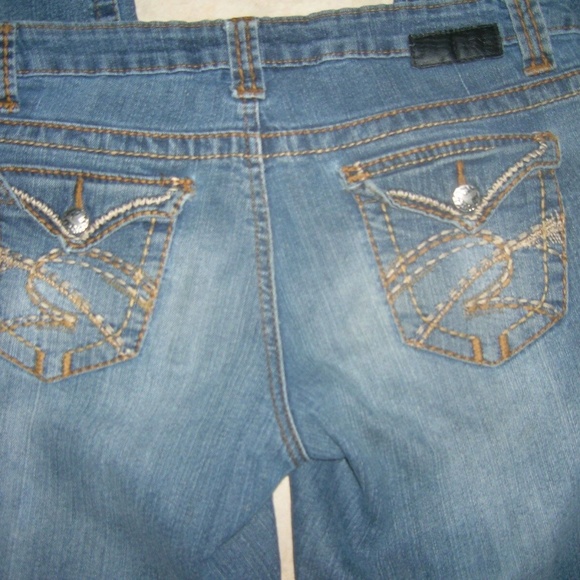 GRANE DARCY LOW RISE FLAP POCKET SKINNY JEANS 5 - Picture 4 of 8